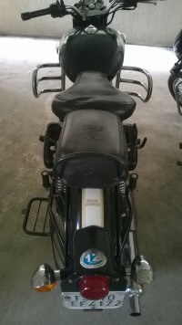 Black Stripe Royal Enfield Classic 500