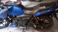 Matt Blue TVS Apache RTR 160