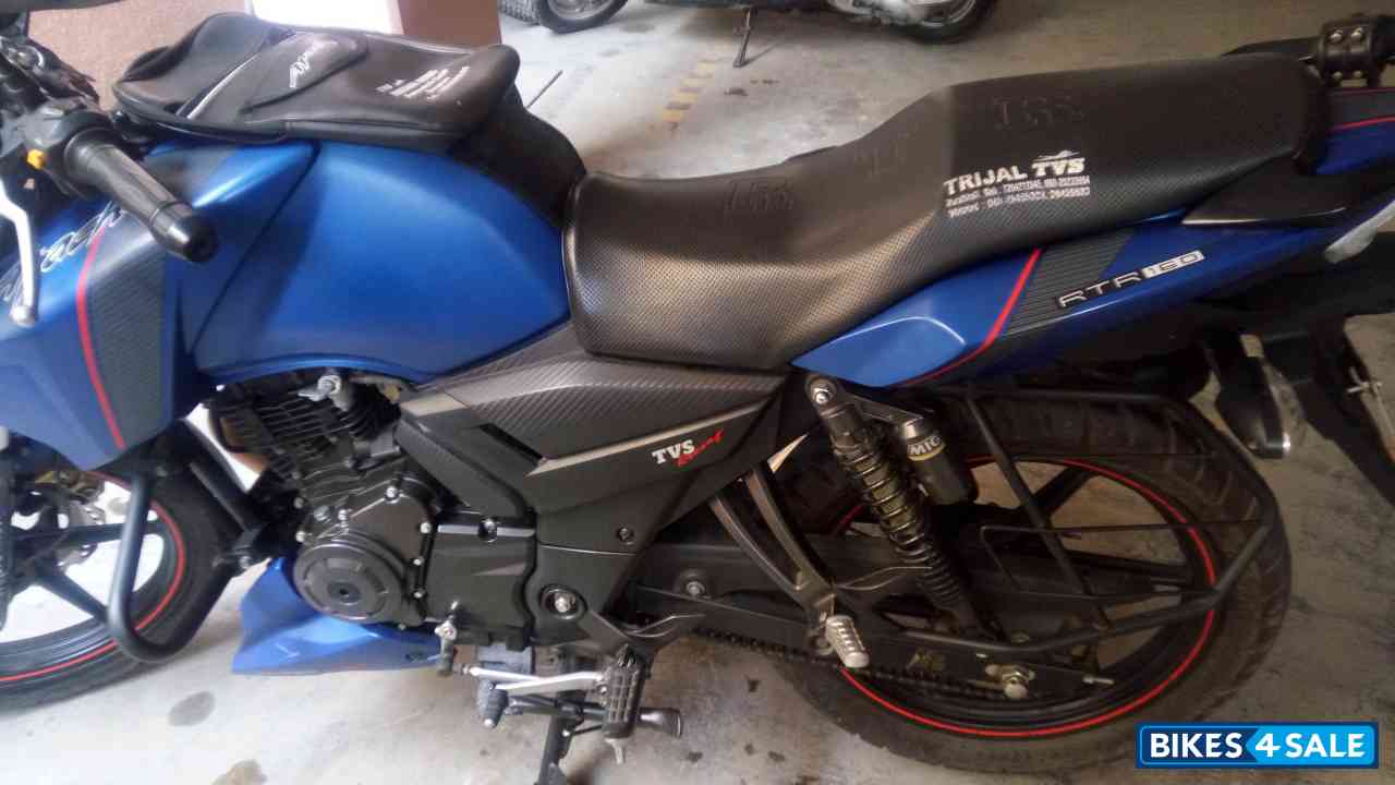 Matt Blue TVS Apache RTR 160 Matt Blue TVS Apache RTR 160