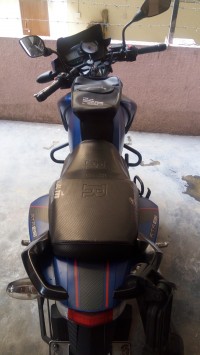 Matt Blue TVS Apache RTR 160