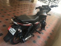 Red And Black Bajaj Discover 100