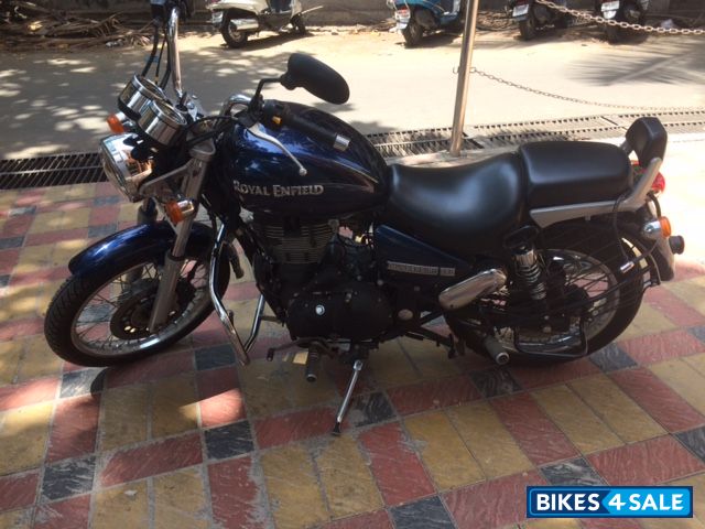 Marine Blue Royal Enfield Thunderbird 350