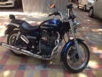 Marine Blue Royal Enfield Thunderbird 350