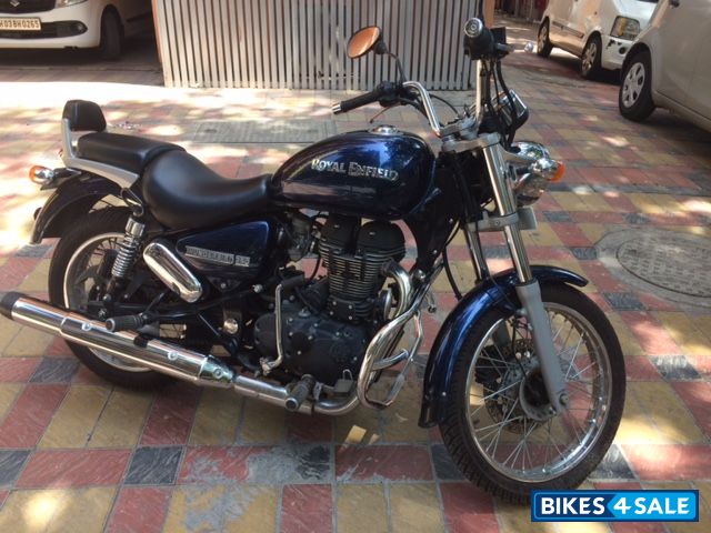 Marine Blue Royal Enfield Thunderbird 350