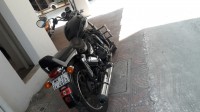 Black Royal Enfield Thunderbird 350
