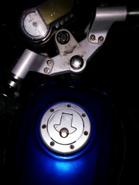 Blue Bajaj Pulsar 180 DTSi