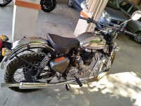 Green Chrome Royal Enfield Bullet Machismo A500