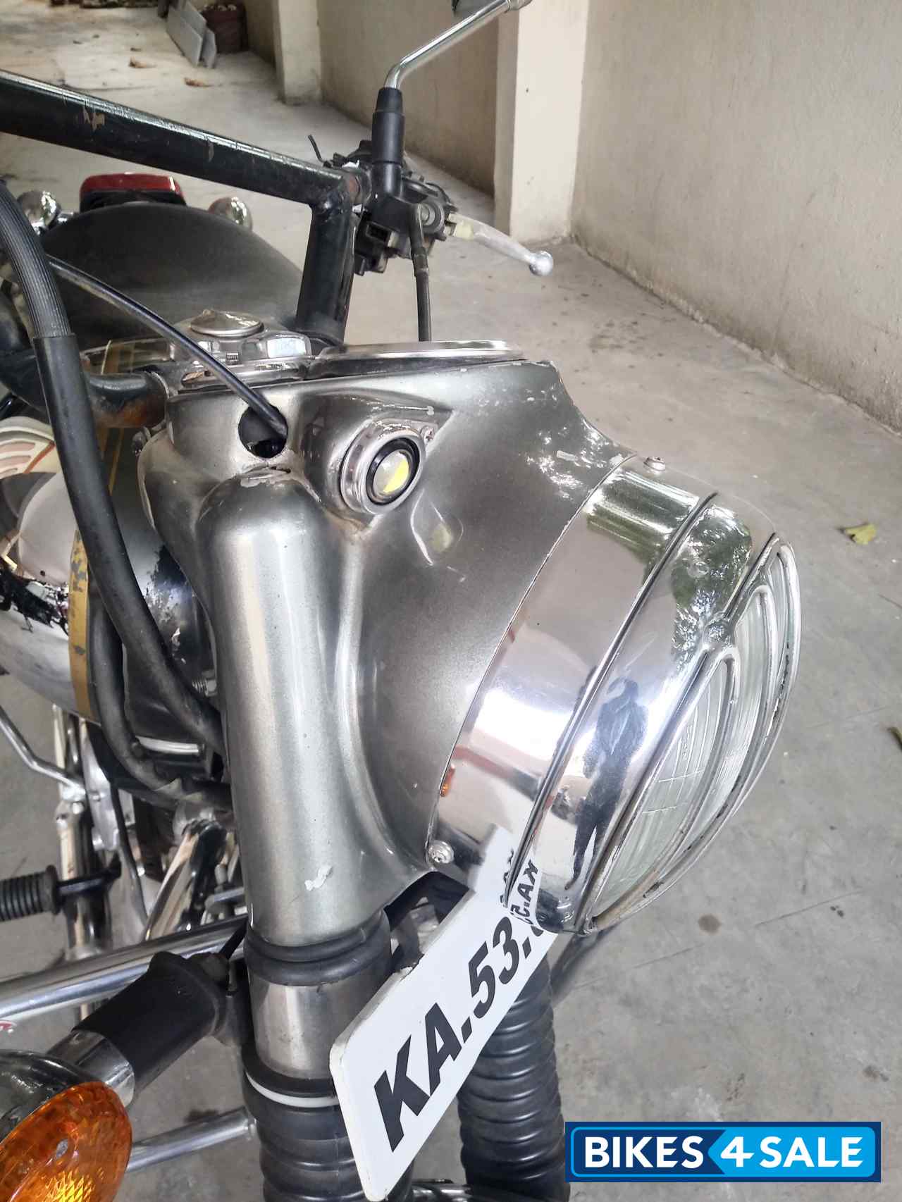 Green Chrome Royal Enfield Bullet Machismo A500 Green Chrome Royal Enfield Bullet Machismo A500