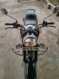 Black Royal Enfield Bullet Standard 350
