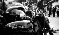 Black Royal Enfield Bullet Standard 350