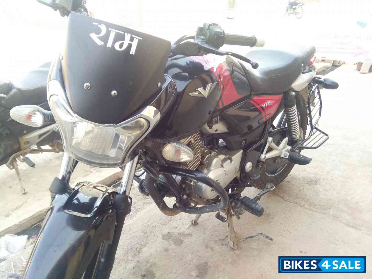 Red And Black Bajaj V15