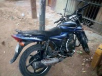 Blue Bajaj Discover DTSi 135