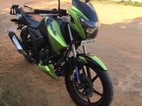 Green-black TVS Apache RTR 160