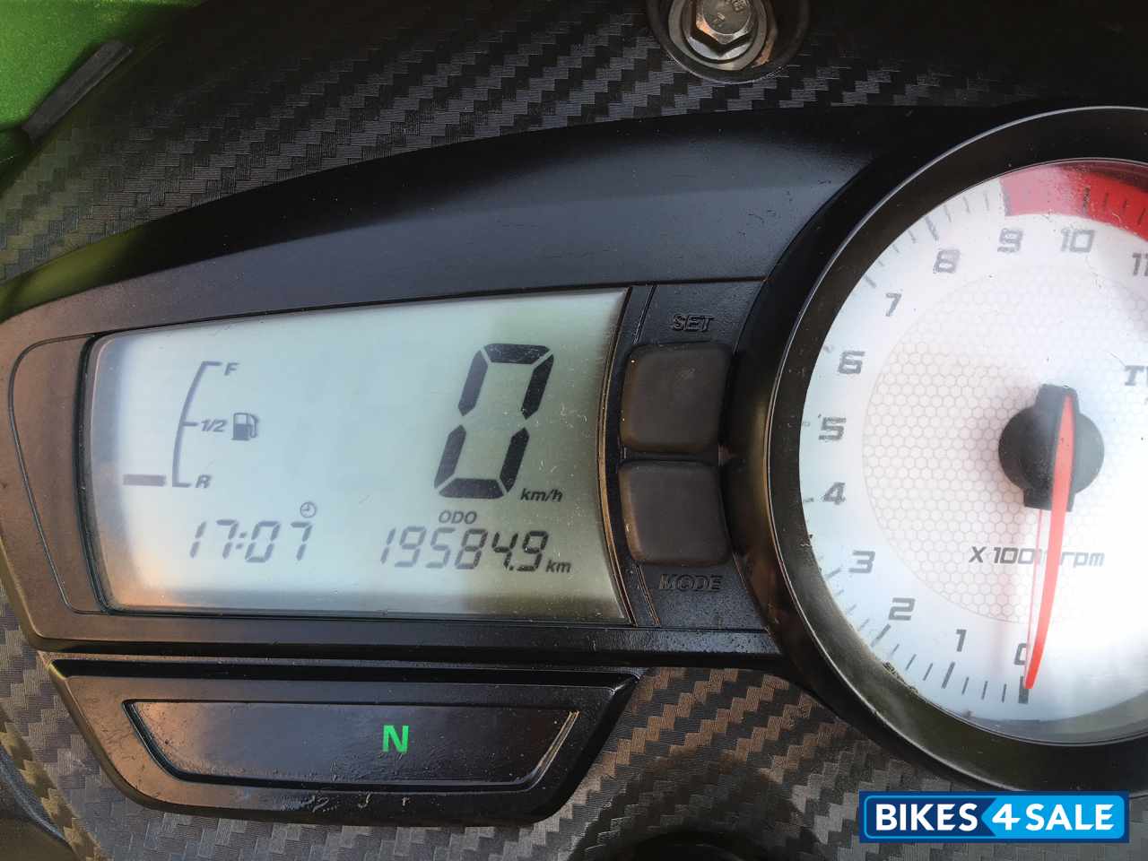 Green-black TVS Apache RTR 160