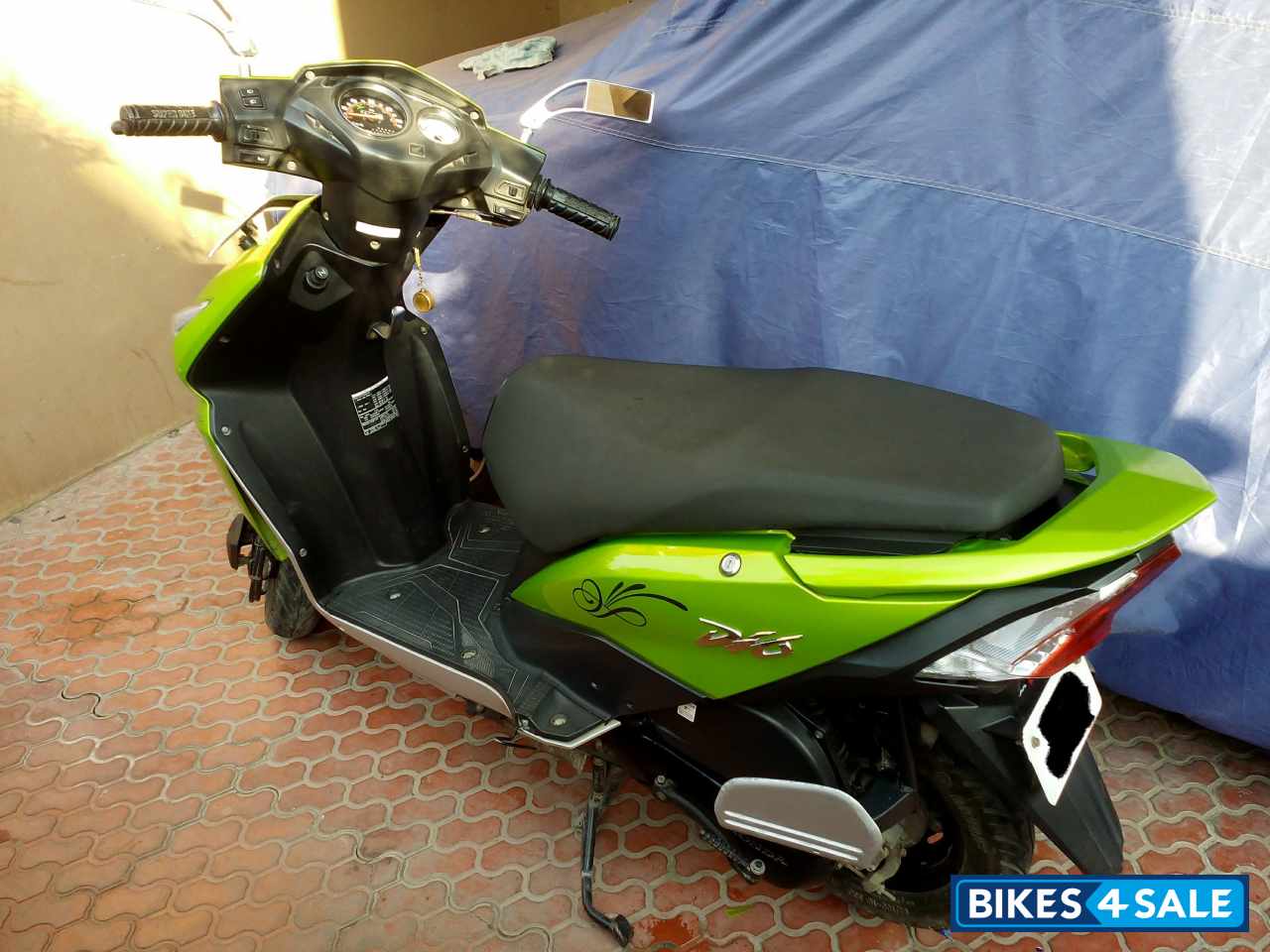 Green Honda Dio