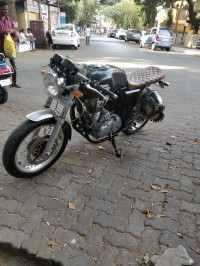 Black Royal Enfield Continental GT 535