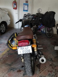 Black Royal Enfield Continental GT 535