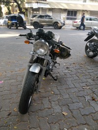 Black Royal Enfield Continental GT 535