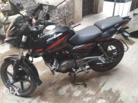 Black And Red Bajaj Pulsar 180 DTSi