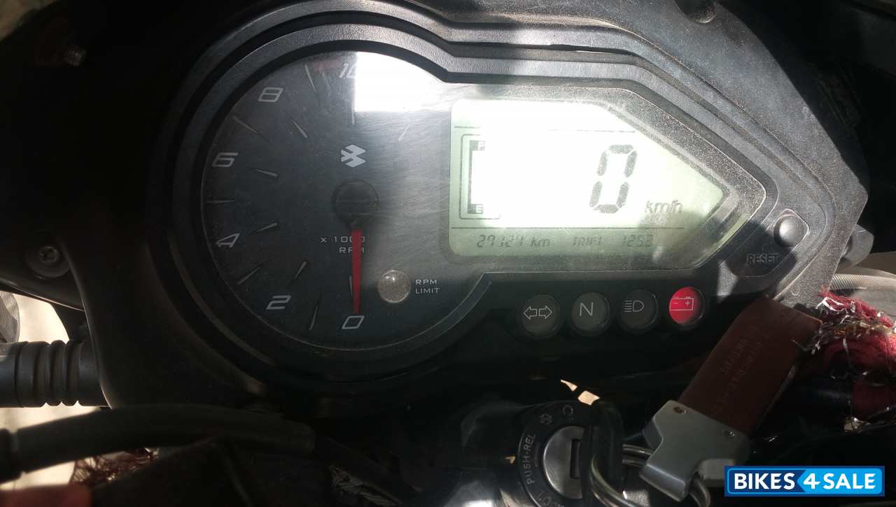 Black Blue Bajaj Pulsar 150 DTSi