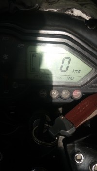 Black Blue Bajaj Pulsar 150 DTSi