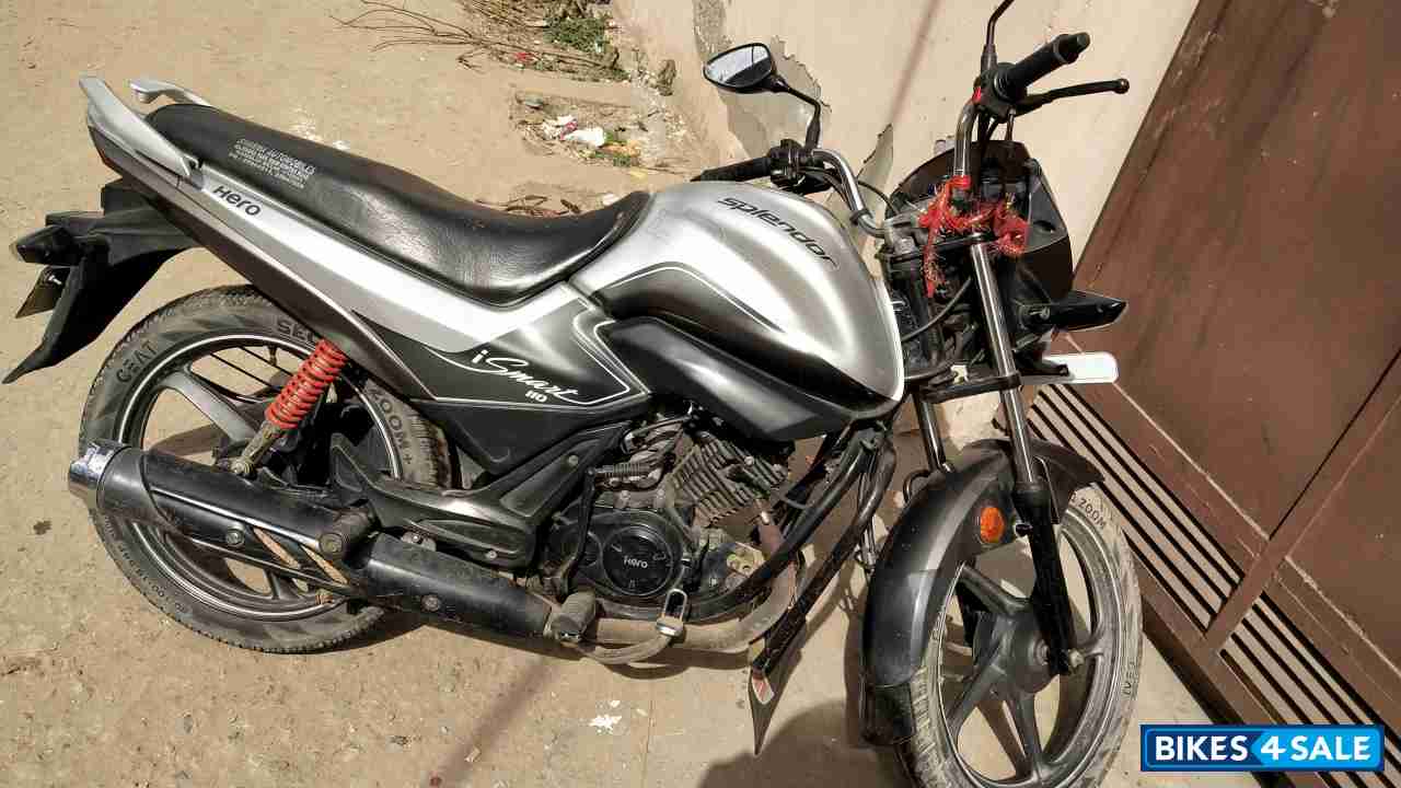 Silver Hero Splendor iSmart 110