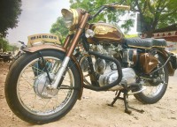 Brown Royal Enfield Bullet Standard 350