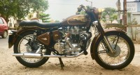 Brown Royal Enfield Bullet Standard 350