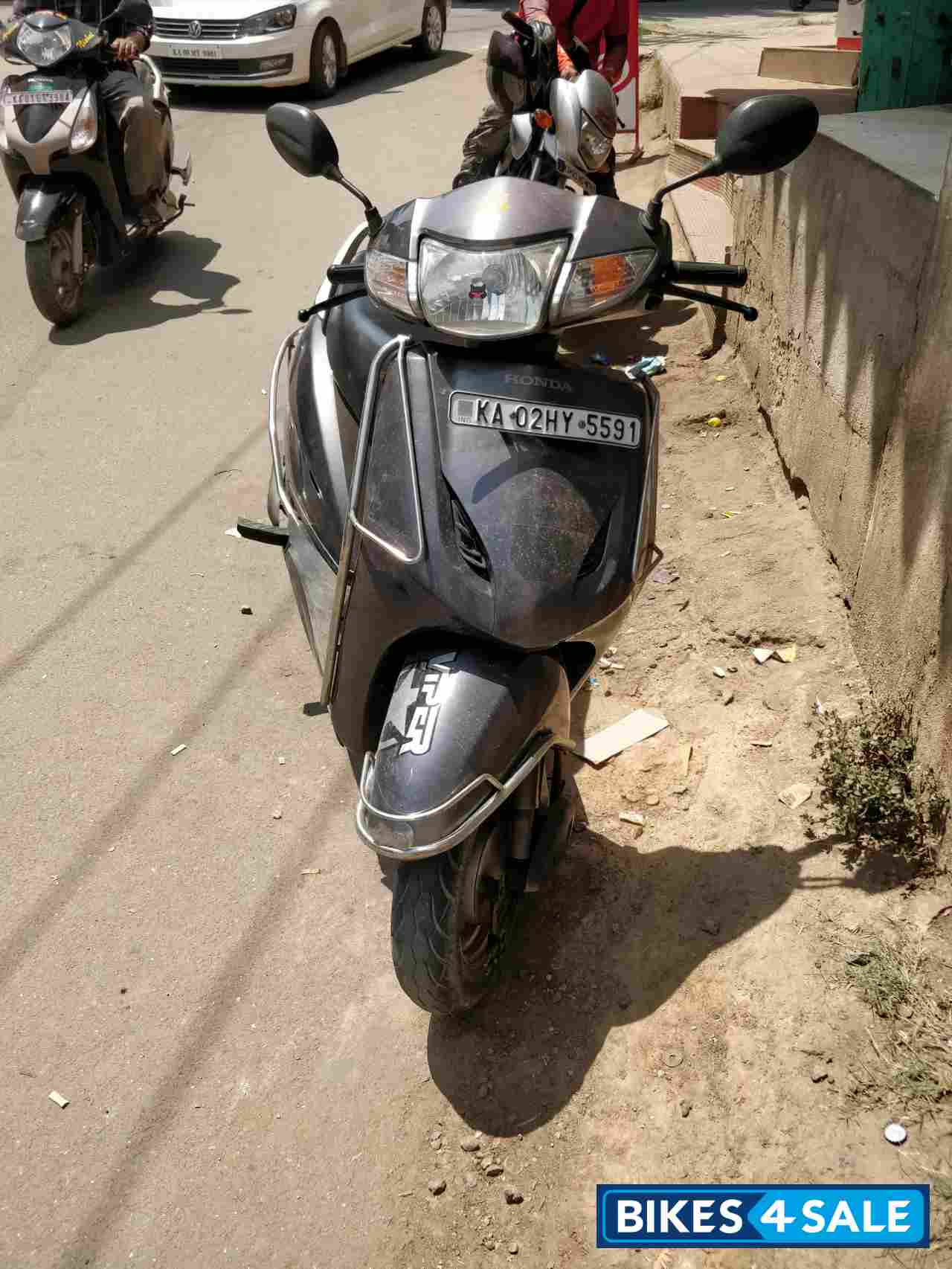 Grey Honda Activa