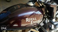 Wine Red Royal Enfield Bullet Standard 350