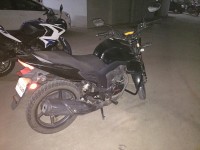 Black Honda CB Trigger