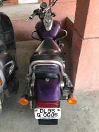 Purple Bajaj Eliminator