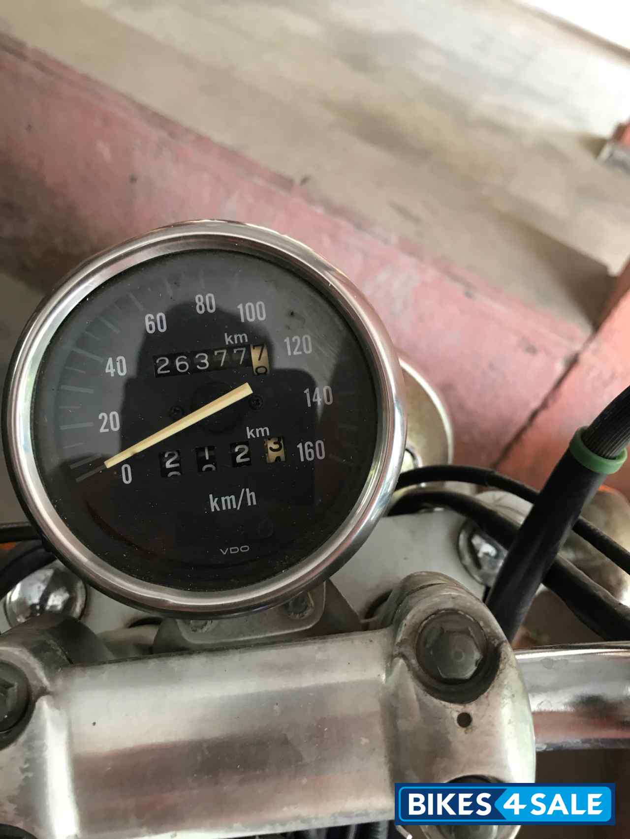 Purple Bajaj Eliminator