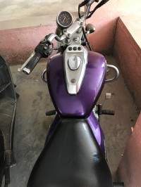 Purple Bajaj Eliminator