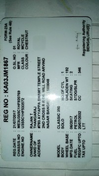 Chestnut Royal Enfield Classic 350