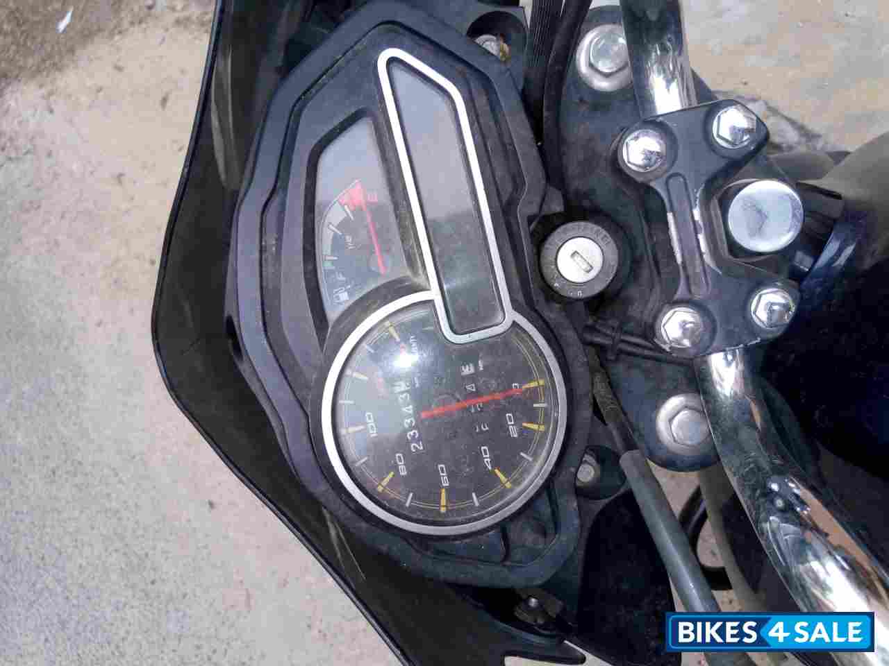 Dark Blue Bajaj Discover 150 S