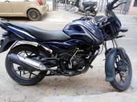 Dark Blue Bajaj Discover 150 S