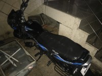 Blue And Black Bajaj Discover 100 DTS-Si