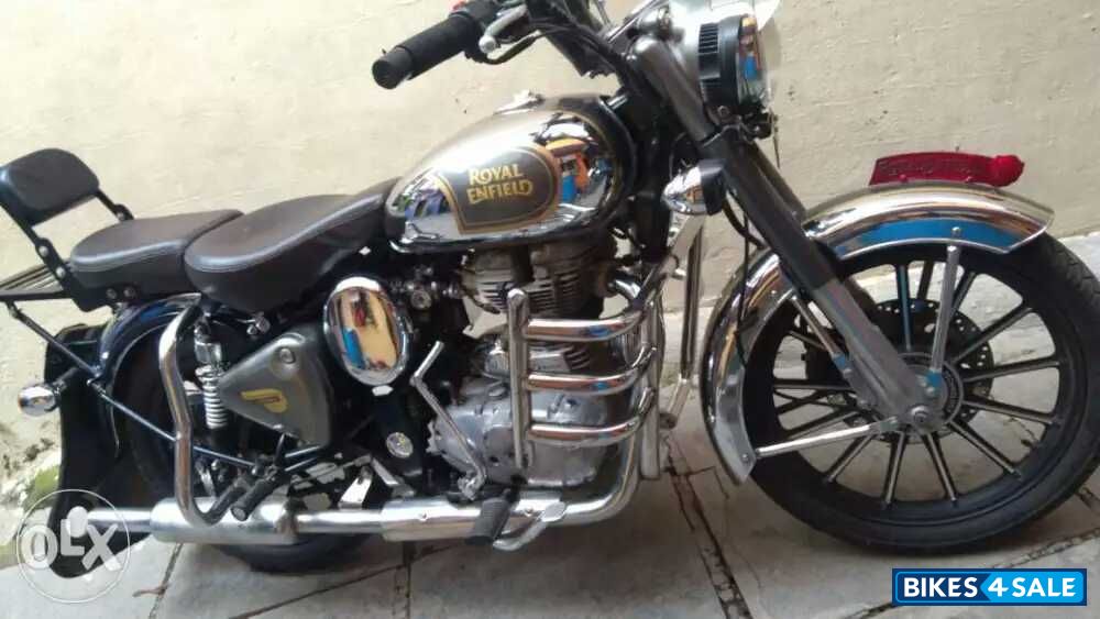 Athena Grey Royal Enfield Classic Chrome