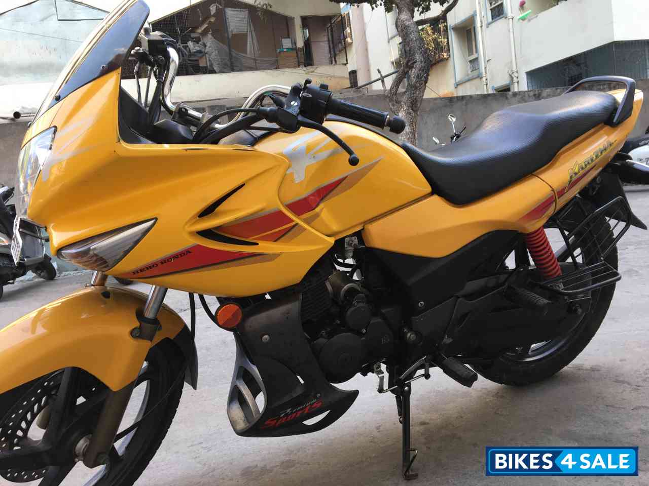 Used 11 Model Hero Karizma R For Sale In Hyderabad Id Yellow Colour Bikes4sale