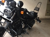 Black Matt Harley Davidson Iron 883