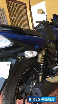 Matte Blue TVS Apache RTR 180