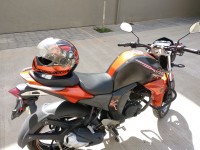 Molten Orange Yamaha FZ-S FI V2