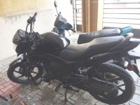 Black Honda CB Trigger