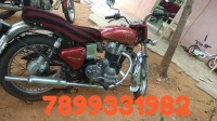 Red Royal Enfield Bullet Electra