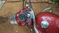 Red Royal Enfield Bullet Electra