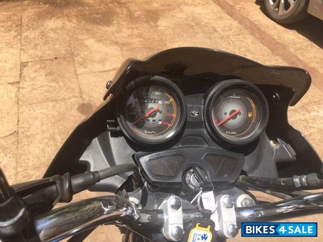 Black And Blue Bajaj Discover 125