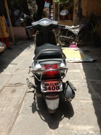 White Honda Activa i