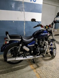 Marine Blue Royal Enfield Thunderbird 350