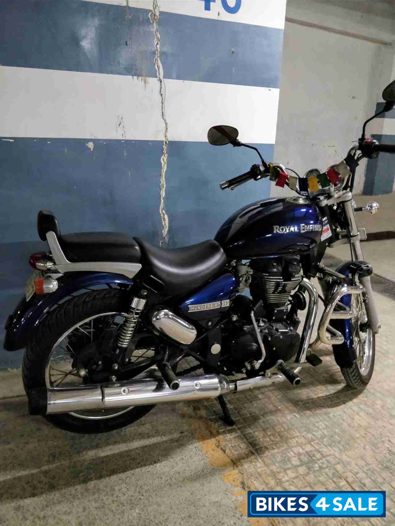 Marine Blue Royal Enfield Thunderbird 350 Marine Blue Royal Enfield Thunderbird 350